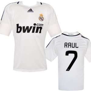 Real Madrid Raul Trikot Home 2009  Sport & Freizeit