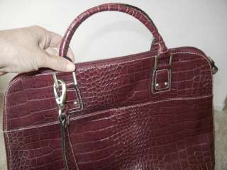 Worthington Leather Womens briefcase/laptop bag  