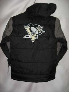 Pittsburgh Penguins Youth Nylon Bubble Jacket X Large  