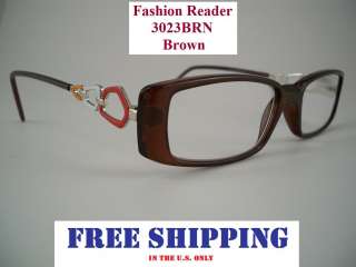 Designer Fashion Reading Glasses 3023   