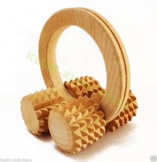 Wooden Health Care Rolling Massager Tool ~ 100% Medical  