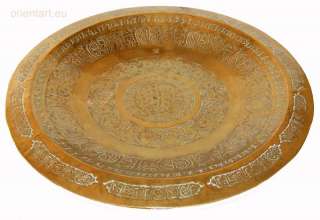  Messing Tablett B Tisch antik orientalisch teetisch tablett Messing 