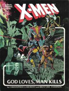 Men Marvel Graphic Novel #5, 1st Printing 1982 UNREAD  