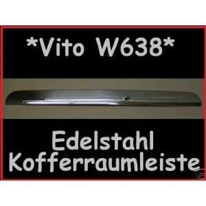 Mercedes Vito   W638 Chrom Kofferraum Leiste EDELSTAHL  