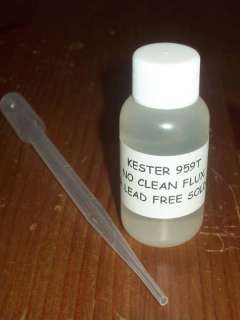 KESTER 959T NO CLEAN FLUX FOR LEAD FREE SOLDER REFLOW  