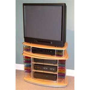  4D Concepts 242324 33.5in. Swivel Top Entertainment Cart 