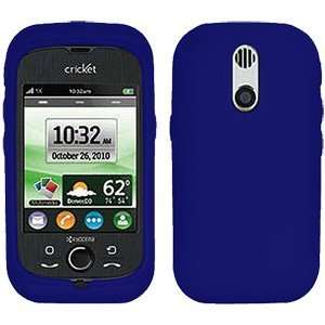  New Amzer Silicone Skin Jelly Case   Blue For Kyocera Rio 