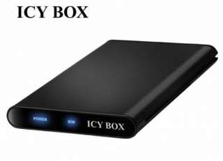 Icy Box IB 266StUS B External Aluminum 2.5 SATA Enclosure USB 