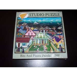  Bits and Pieces 500 Pc Studio Puzzle  Harbor Town Toys 