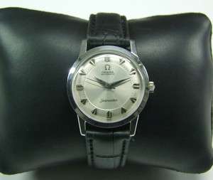 60S OMEGA SEAMASTER SILVER DIAL CAL471 AUTOMATIC MANS  