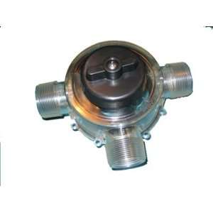   Pressurized Filter Parts, 3 Way Valve (clear plastic)
