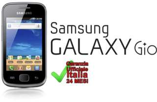 Samsung GALAXY GIO S 5660 S5660 Android WIFI 3G ►NUOVO 