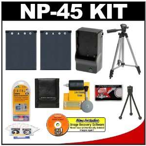  (2) CTA NP 45 Rechargeable Li ion Batteries + Mini Battery 