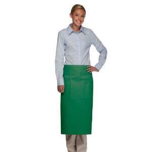 DayStar 122 Two Pocket Full Bistro Apron   Kelly   Embroidery 
