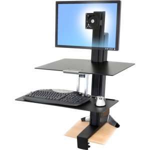  Ergotron WorkFit S Single HD with Worksurface+ (33 351 200 