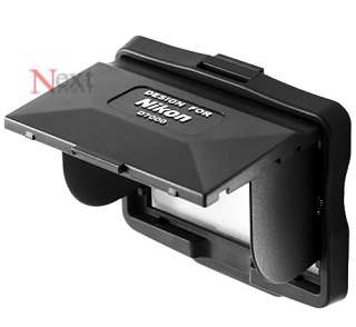 Protection Visière Ecran LCD pour Nikon D7000 Pare soleil Protecteur 