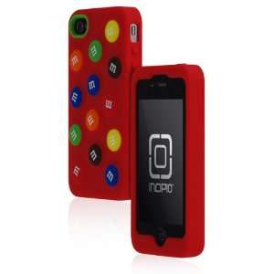  Incipio iPhone 4 4S M&Ms dotties Silicone Case, Red Cell 