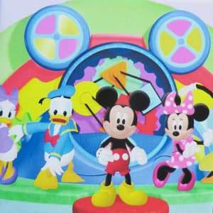 XDEEP EDGE CANVAS PICTURES MICKEY MOUSE CLUBHOUSE NEW  