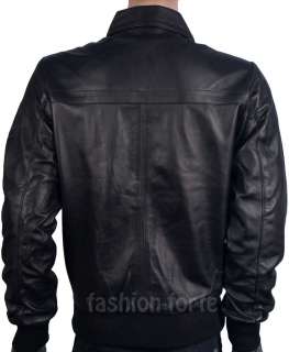 Men Bomber Leather Jacket Daily Bomber SizesL    2XL  