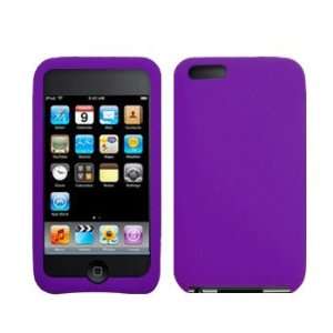  Purple Silicone Case / Skin / Cover for Apple iPod Touch 