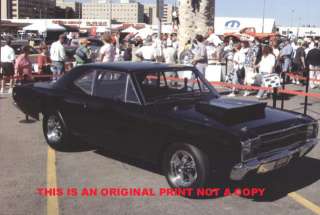 1968 Dodge Dart Super Stock Hemi hard to find muscle car print  