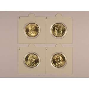  2009 Presidential Dollar Uncirculated 4 Coin Set D Mint 