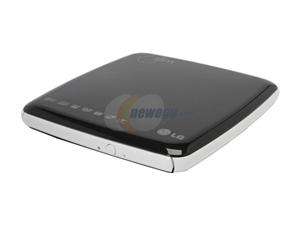 LG USB 2.0 External Slim 8X DVD±R Burner USB Powered Model GP08LU10 