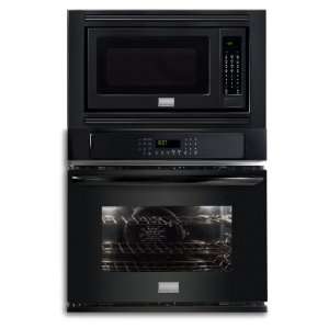 Frigidaire Gallery 30 Black Microwave Wall Oven Combo FGEW3065KB 