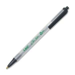 BIC Ecolutions Ballpoint Pen,Ink Color: Black   Barrel Color 