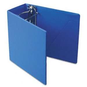   Ring Binder With Finger Hole, 5 Capacity, Blue