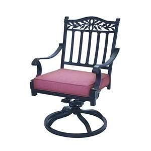 Darlee DL1091 3 AB Charleston Swivel Rocker Outdoor Lounge Chair 
