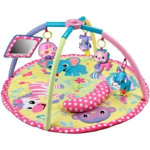   Baby Girl Animals Twist and Fold Activity Gym and Playmat: Baby
