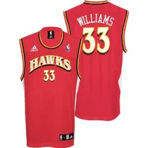   Atlanta Hawks Red Replica adidas NBA Jersey: Sports & Outdoors