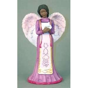  African American Figurine Graceful Angel Peace Small