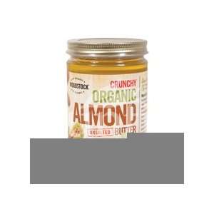 Woodstock, Organic Crunchy Almond Butter, No Salt, 12/16 Oz:  
