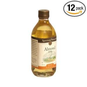 Spectrum Naturals Almond Oil Sweet Refined 16 oz. (Pack of 12)
