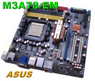 ASUS M3A78 EM AMD 780G HDMI ATX AM2/AM2+ Motherboard  