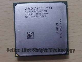AMD Athlon 64 3500+ Socket AM2 CPU   ADD3500IAA4CN 35W  