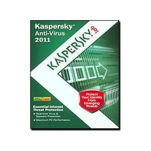 Brand New Kaspersky Lab Kaspersky Antivirus 2011 3 User 