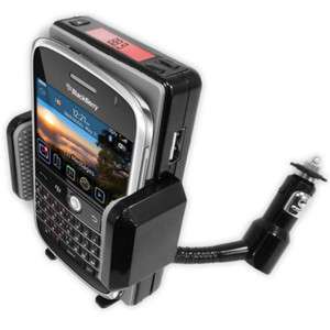 FM Transmitter Car Kit Charger Holder for Apple iPhone iPod Mobile 