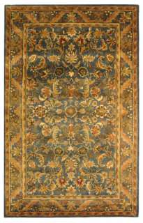   Area Rug WOOL Handmade Persian Carpet ORIENTAL Blue 6 Round  