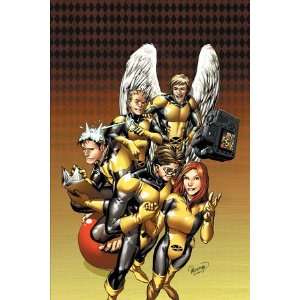 com X Men First Class #12 Cover Cyclops, Marvel Girl, Iceman, Angel 