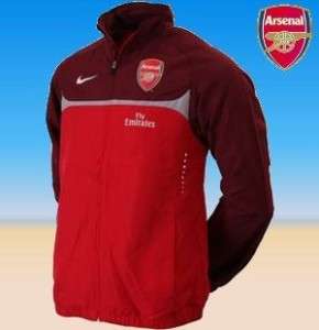 ARSENAL Nike Zip Track Top Training Jacket New Small BNWT Red  