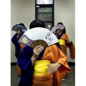 Paraguayan Japanese Students Practice Traditional Dance in 