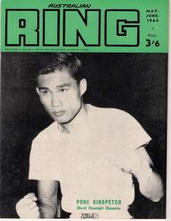 1964/65 2 years Complete 8 x Australian Ring boxing Magazine  