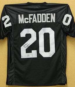 Darren McFadden Autographed Oakland Raiders Jersey  