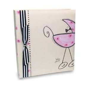    Baby Carriage Looseleaf Baby Book (Girl) by Penny Laine Baby