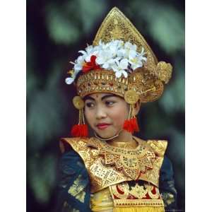  Young Balinese Dancer in Traditional Costume, Bali 