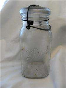 Vintage BALL Ideal Quart Fruit/Canning Jar  