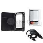Leather Case Charger Accessory Bundle for Nook 1st Gen